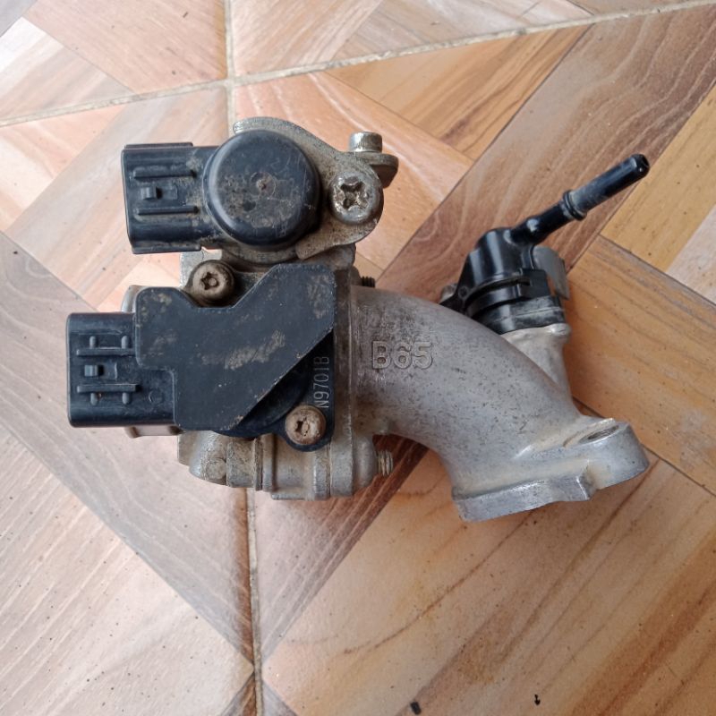 throttle body TB manifold TPS injektor original Yamaha Lexi 125 B3F