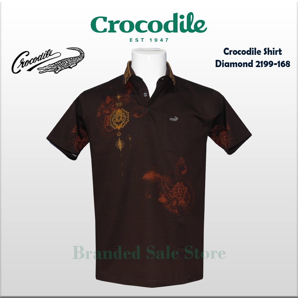 Polo Shirt Kaos Kerah Kemeja CROCODILE Diamond, 2199-168-49