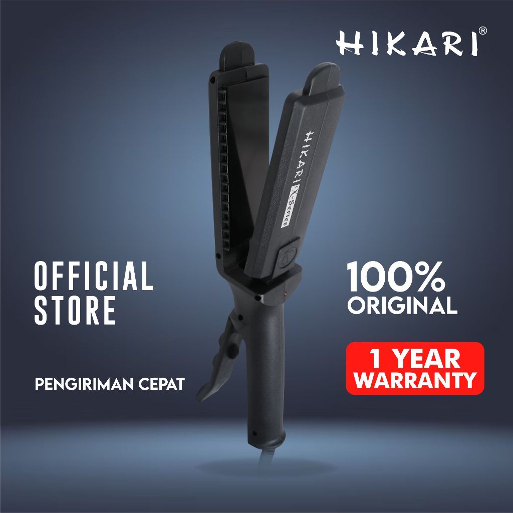 Hikari X-Series  X1002 Catok Pelurus Rambut Catok Buaya Salon