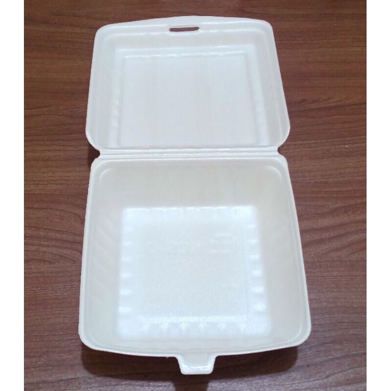 Sterofoam Nasi Box L03 Kotak (1 pcs) / Sterofoam Kotak Nasi