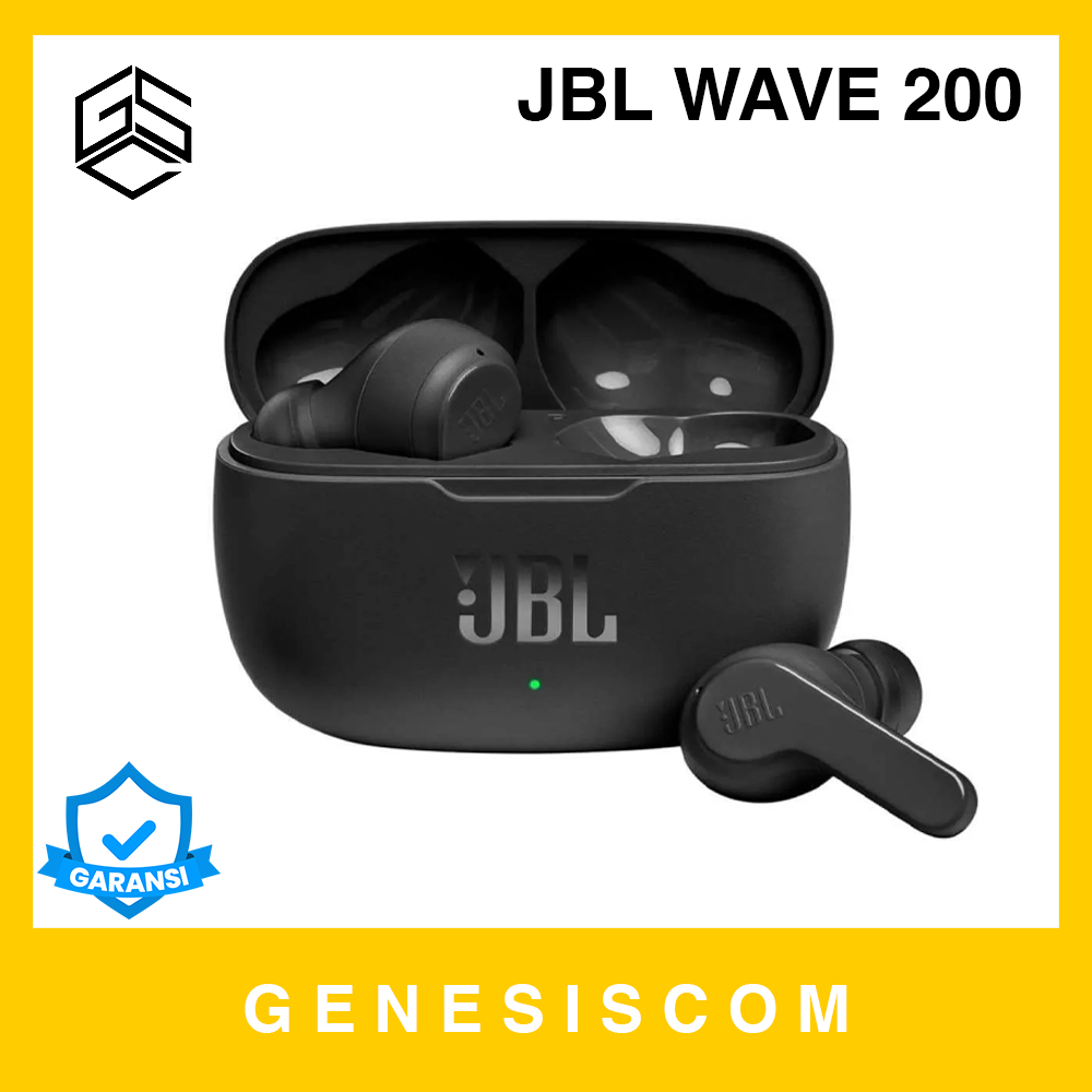 Earphone Bluetooth JBL Wave 200 TWS / 200TWS True Wireless Earbuds Earpods Ear Buds Phone Headset BT