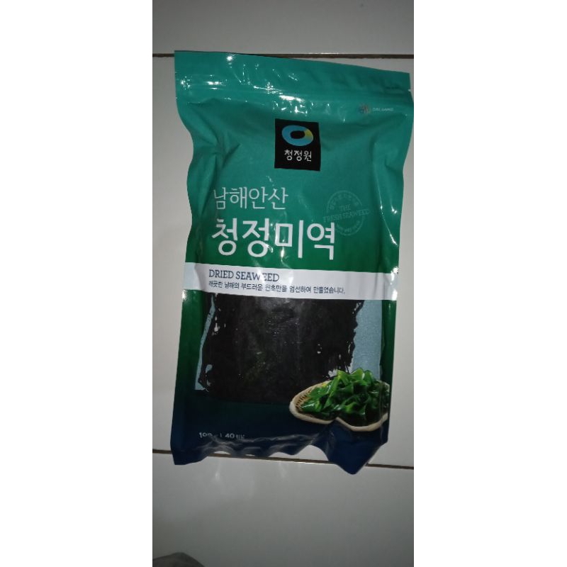 

O'Food - Daesang Chung Jung One Dried Seaweed Rumput Laut Kering Korea Wakame Miyeok @100g