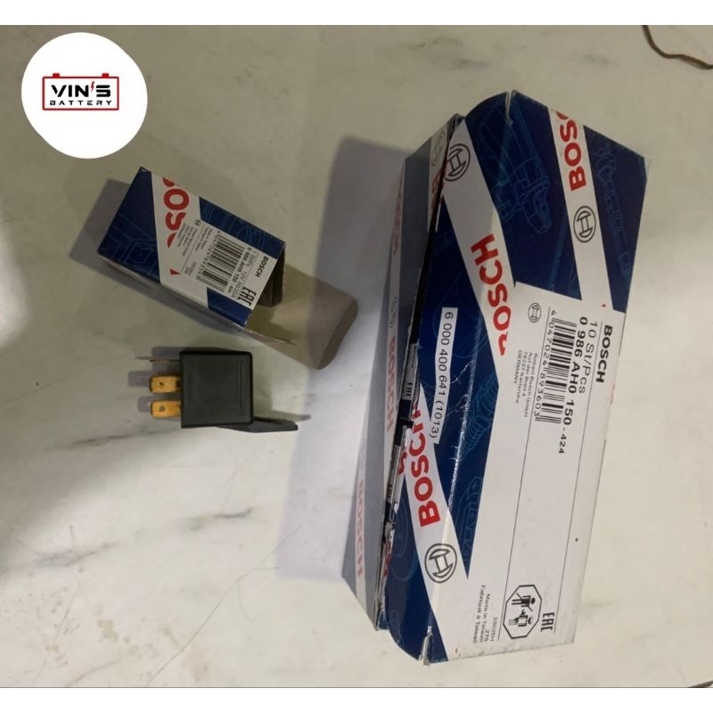 Relay 87A Kaki 5 12V/Relay Pemutus Arus