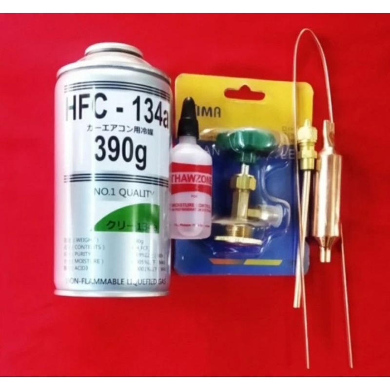 Paket Isi Freon Kulkas Paket Komplit Isi Gas Freon Untuk Kulkas.