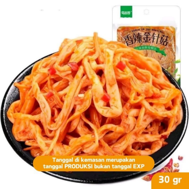 

[HALAL] JAMUR ENOKI INSTAN SOUR & SPICY ASAM PEDAS