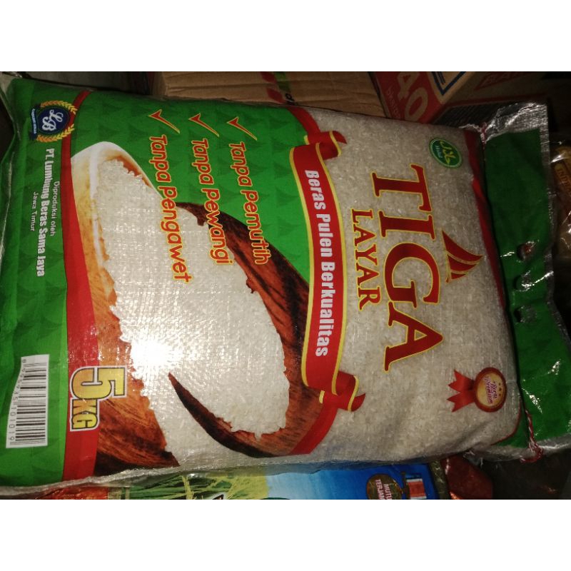 

beras tiga layar