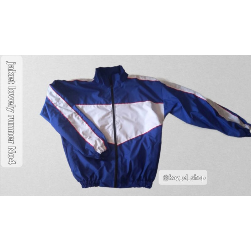 Jaket lovely runner jaket pria fashion korea