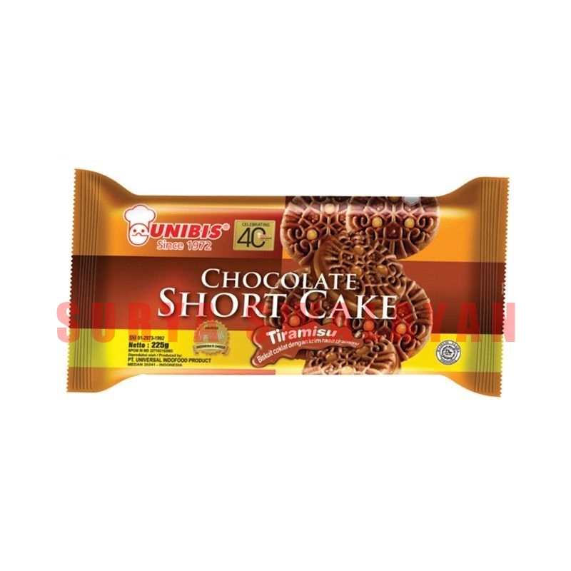 

Unibis Short Cake Tiramisu 225 gr - Biskuit Unibis Shortcake #ABA