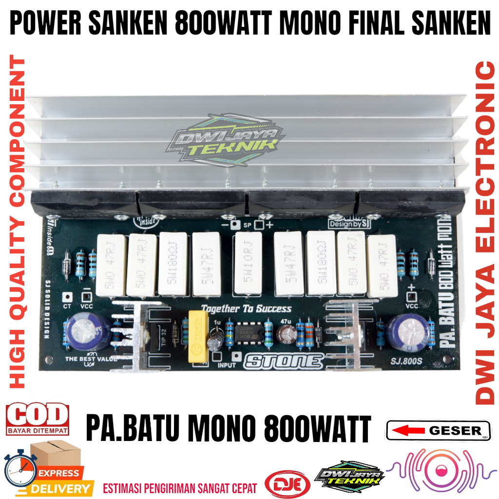 Power MONO 800WATT SANKEN 5DY
