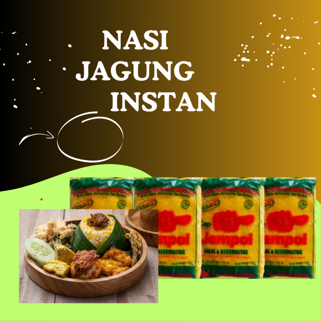 

Nasi jagung instan