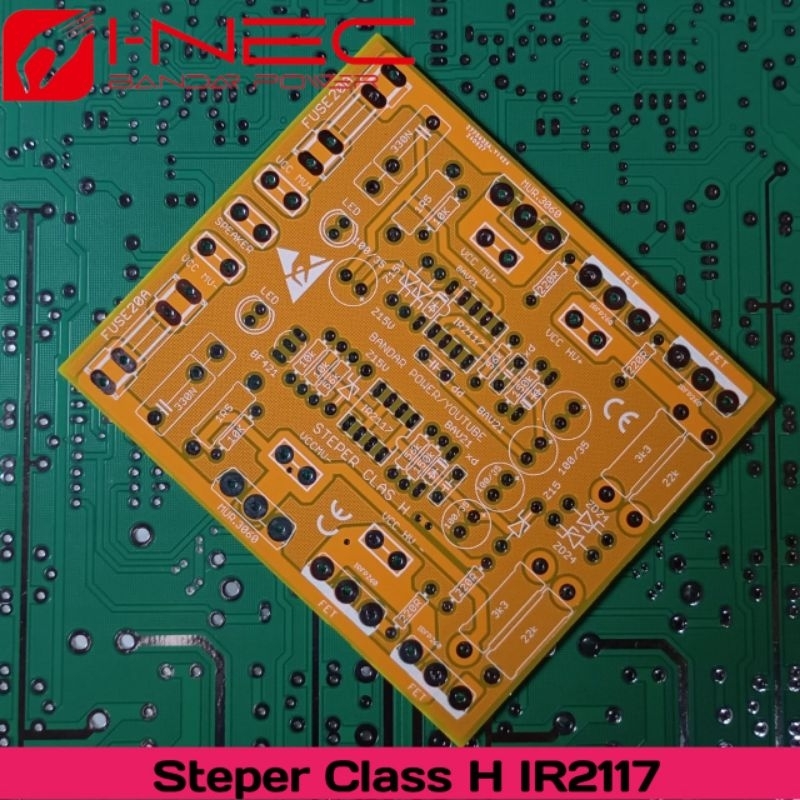 Pcb steper class H IR2117