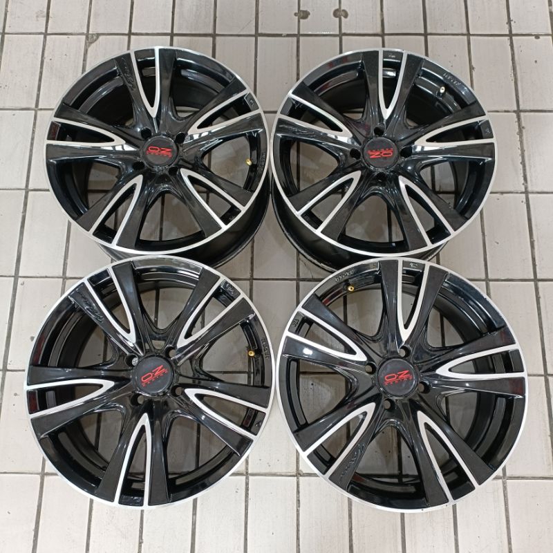 Velg Mobil Second Replika Oz Ring 16 pcd 4x100 Lebar 7 Et40