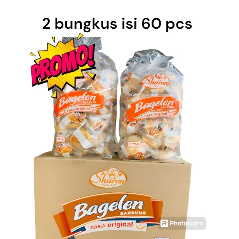 

roti kering bagelen sharon bandung 2 bungkus isi 60 pcs