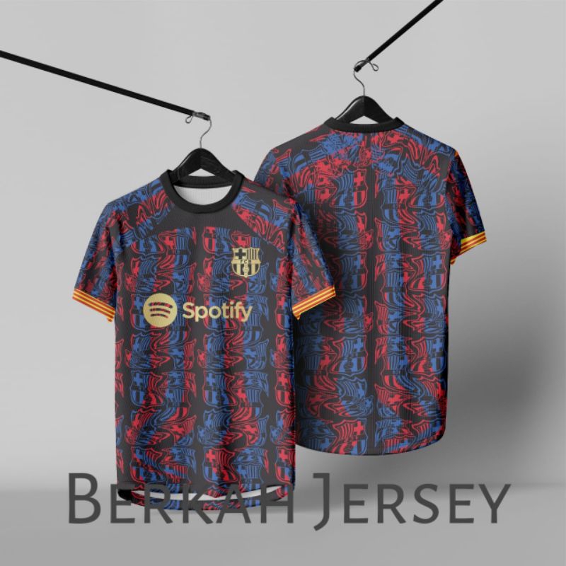 Jersey Barcelona Prematch 2024 2025 Fullprinting