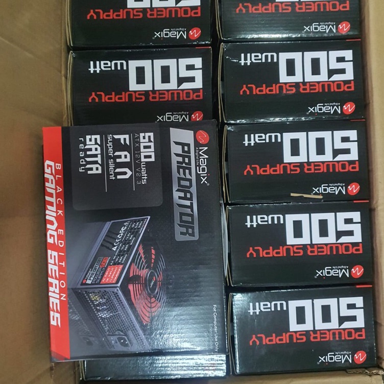 PSU  Power Supply 5w  Fan 12cm Predator Magix f K7Y8