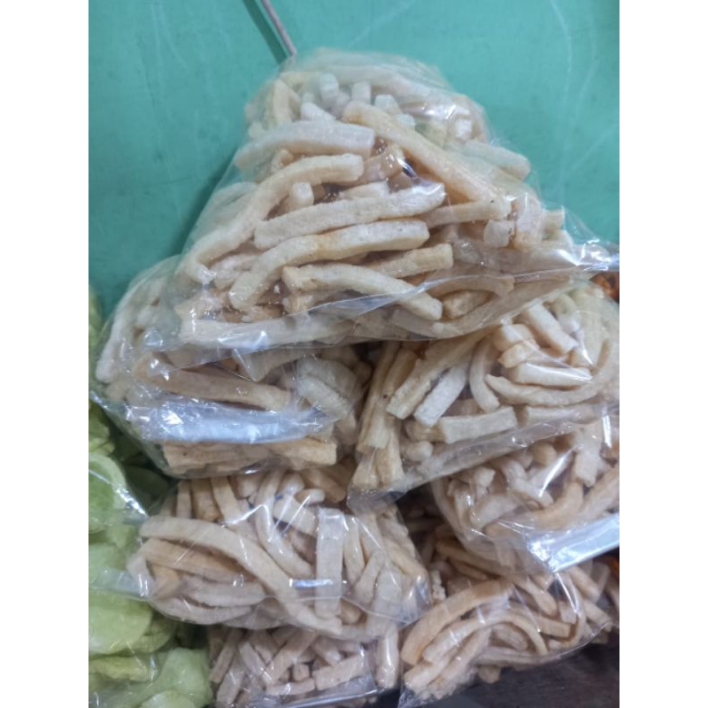 

Kerupuk Tahu Panjang Gurih 250 gram Khas Kenjeran Surabaya