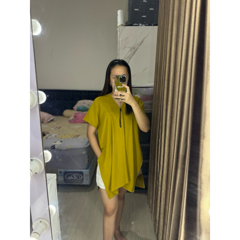 Long Square Long Top Wanita
