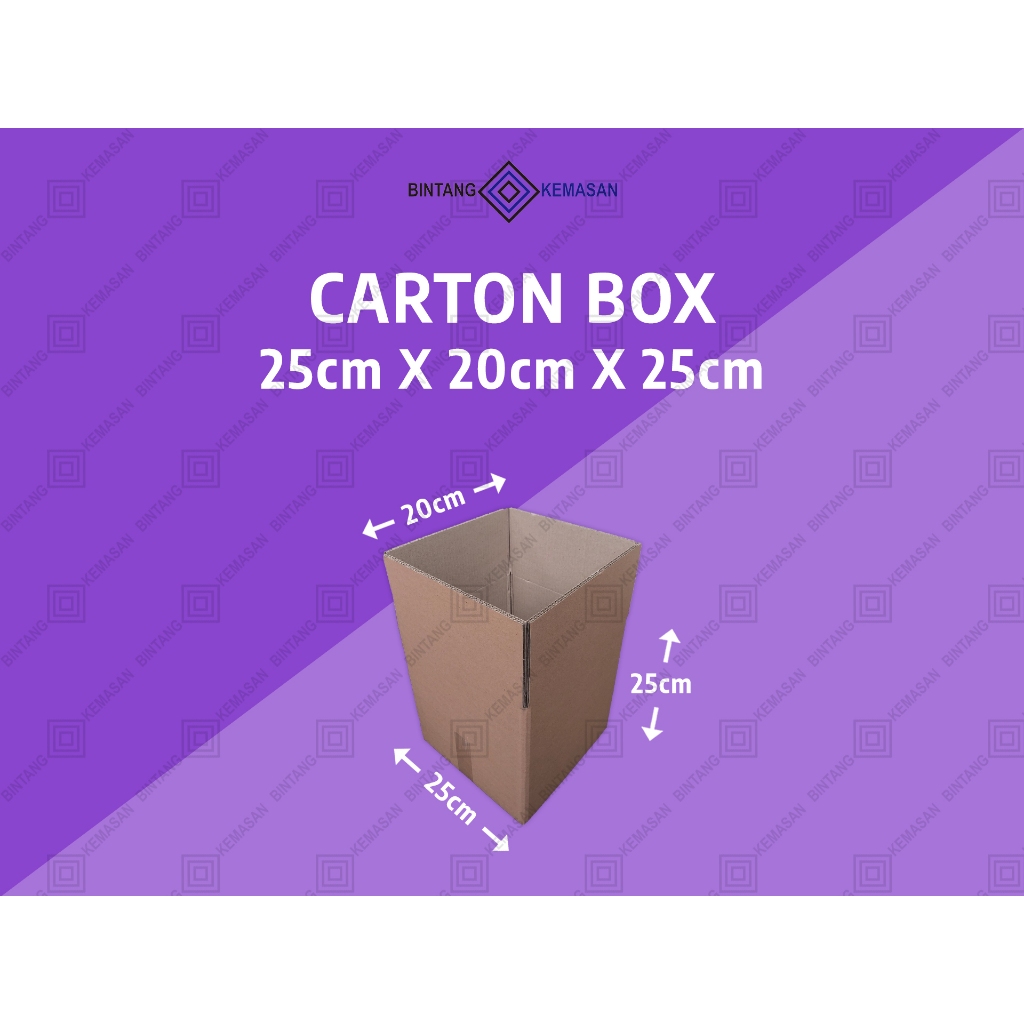 

Kardus Karton Packing 25x20x25cm/Dus Packing/Kardus