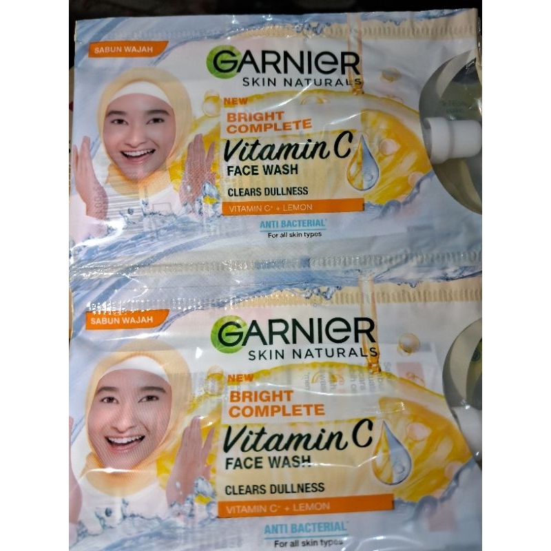 1renteng(12sachet)garnier sabun wajah