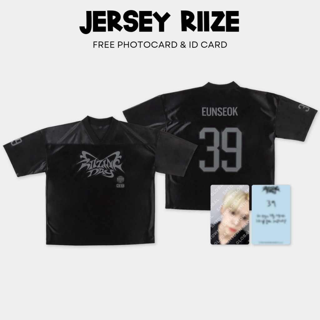 JERSEY RIIZE  - FREE PHOTOCARD - ID CARD - PACKAGING WITH BOX - SIZE M-XXL