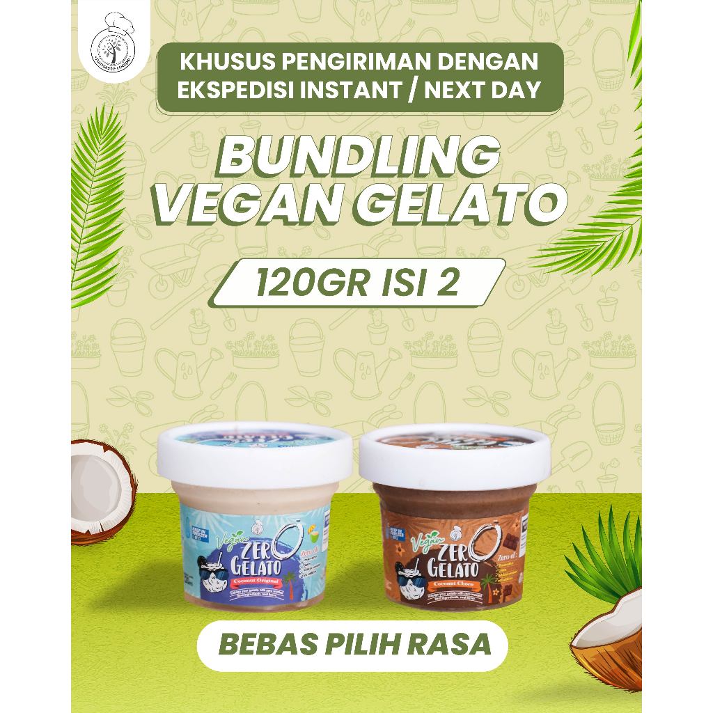 

BUNDLING VEGAN ZERO GELATO 120GR ISI 2