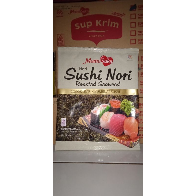 

MamaSuka - Sushi Nori Roasted Seawed (chung jung one) @20gr