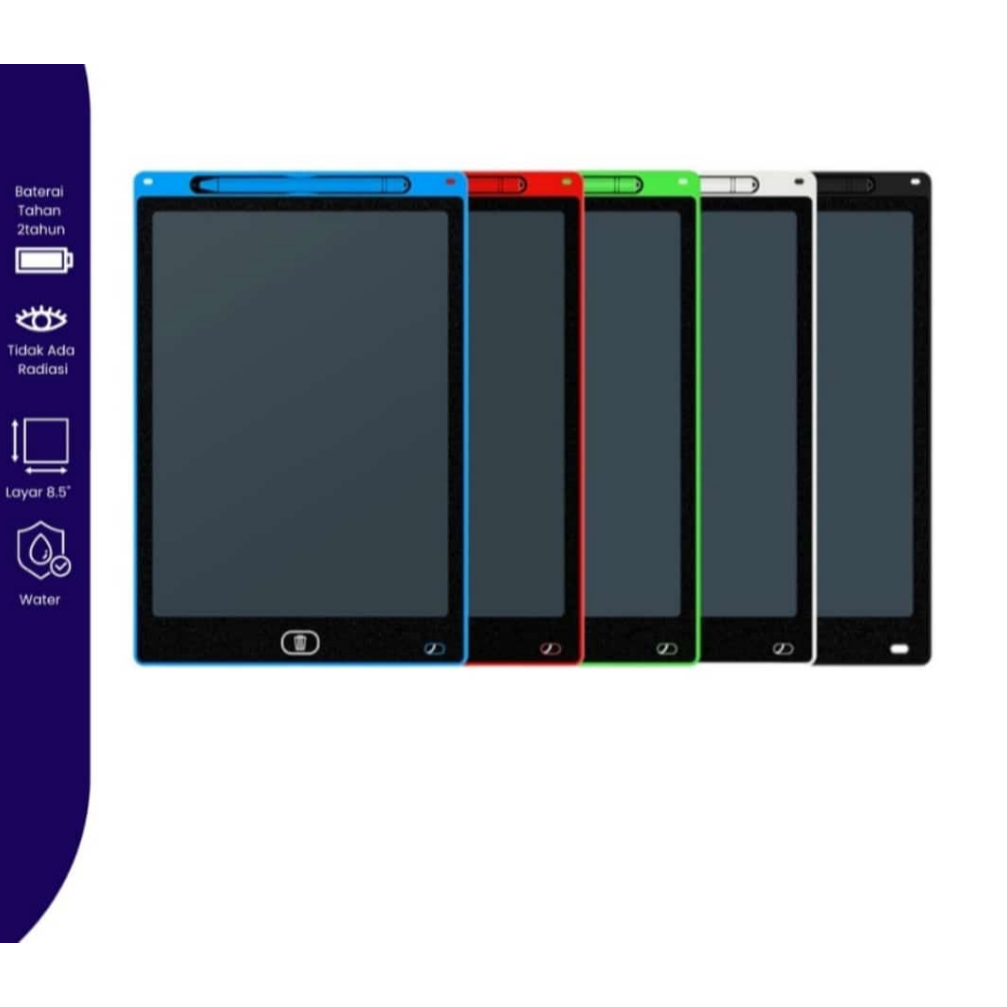 

Alat Tulis LCD 8.5" Writing Tablet Board Pad Drawing Magic Book Tab Untuk Anak Dan Dewasa