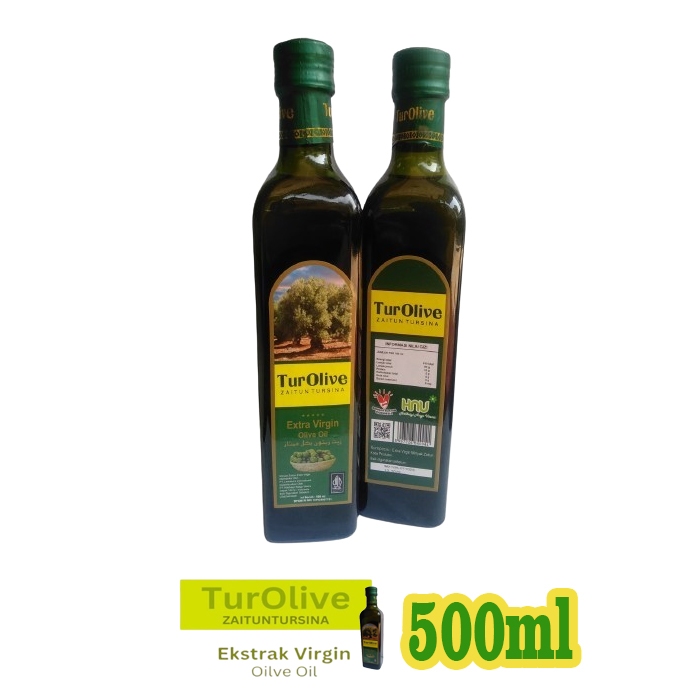 

Minyak Zaitun Extra Virgin Olive Oil Tursina TurOlive 500ml