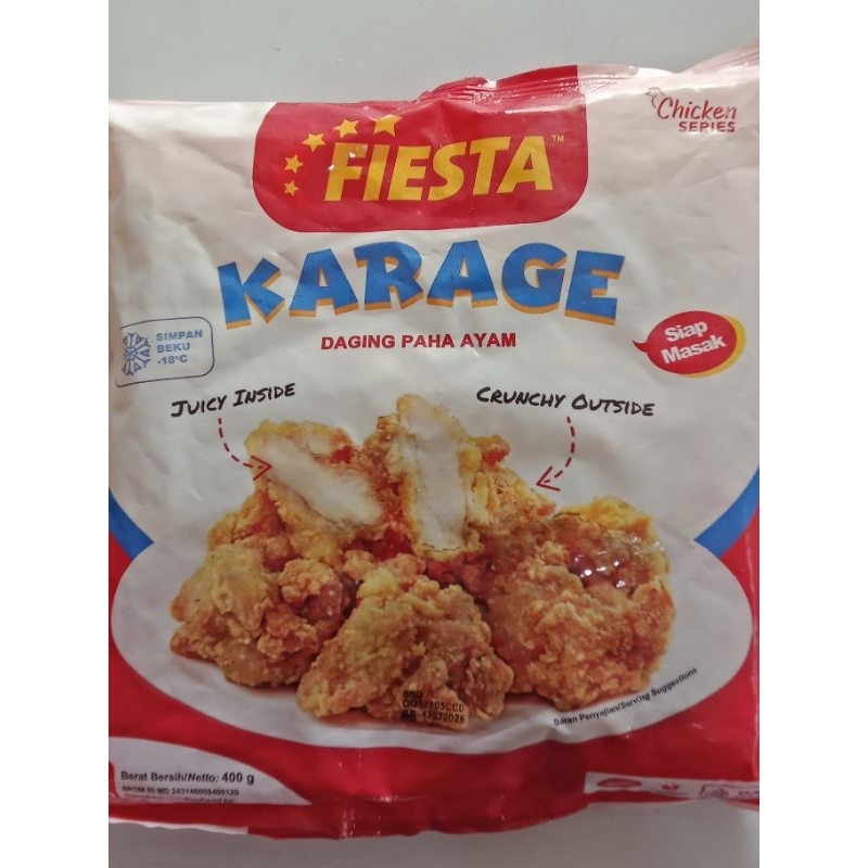 

Fiesta karage 400gr / daging paham ayam