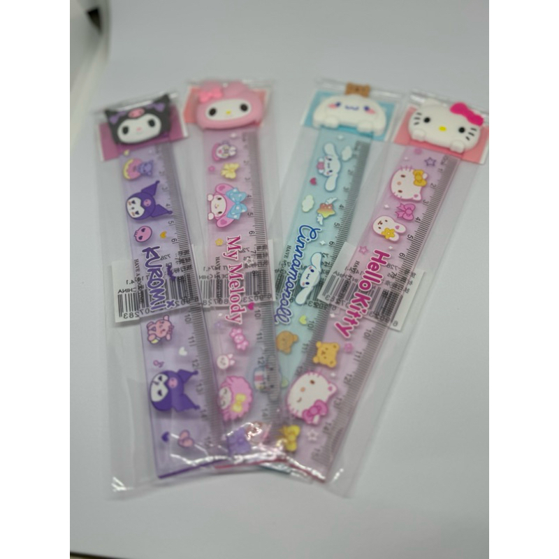 

Penggaris SANRIO kepala 15cm.