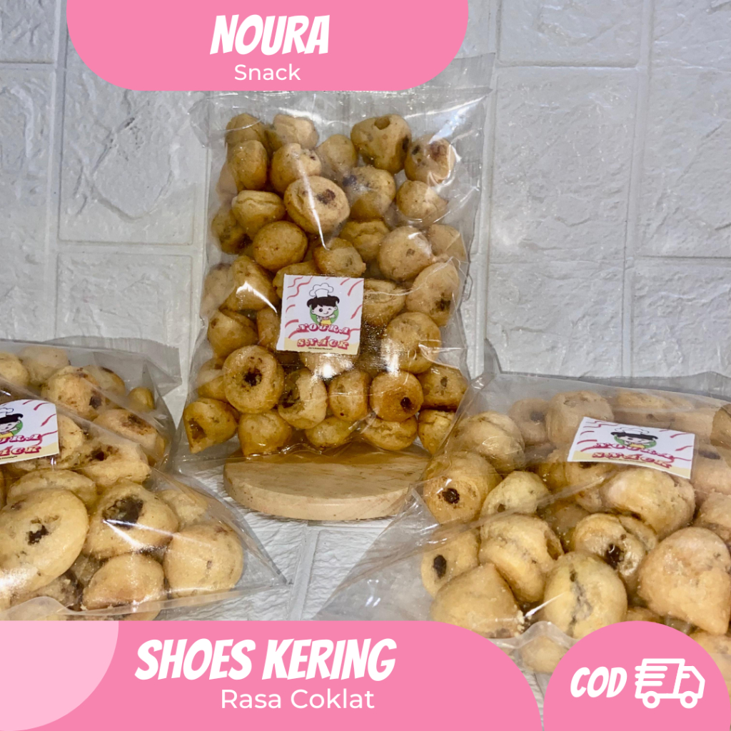 

SOES KERING COKLAT 250gr / Soes Coklat Lumer