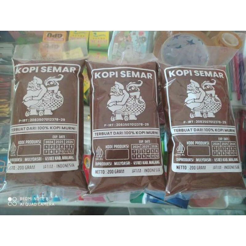 

Kopi Bubuk Robusta 200 gram