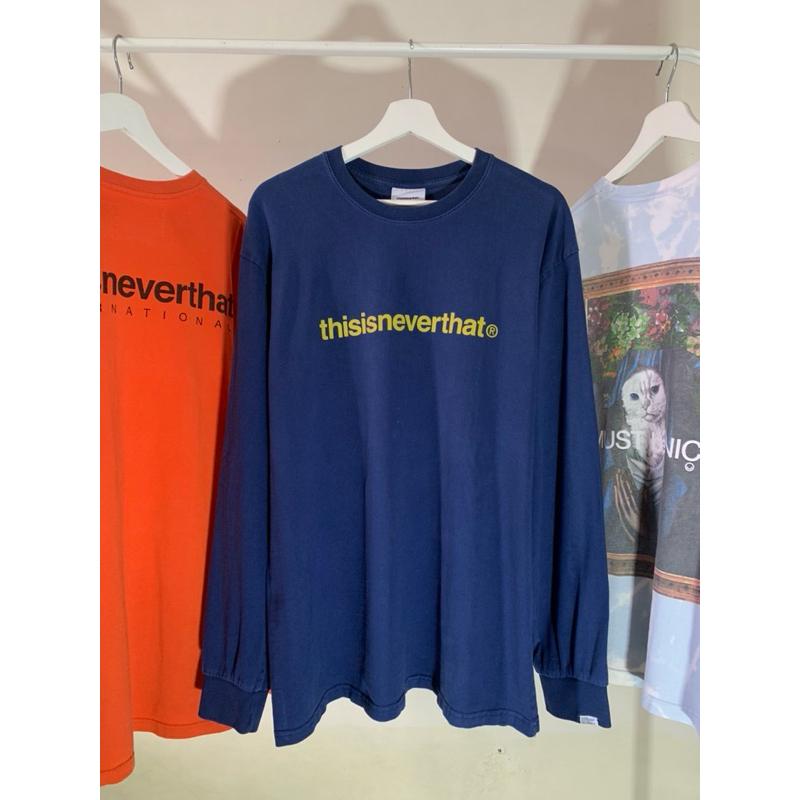 KAOS LENGAN PANJANG THIS IS NEVER THAT SECOND BRANDED