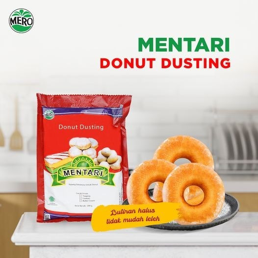

MENTARI DONAT DUSKIN 200GR GULA PUTRI SALJU DONAT