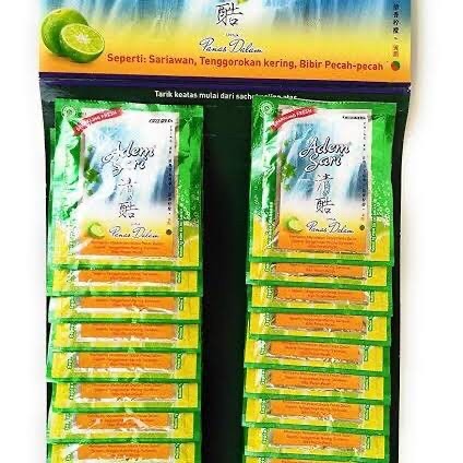 

Adem sari 1 pack isi 24 sachet di sindumart kertasinduyasa jatibarang