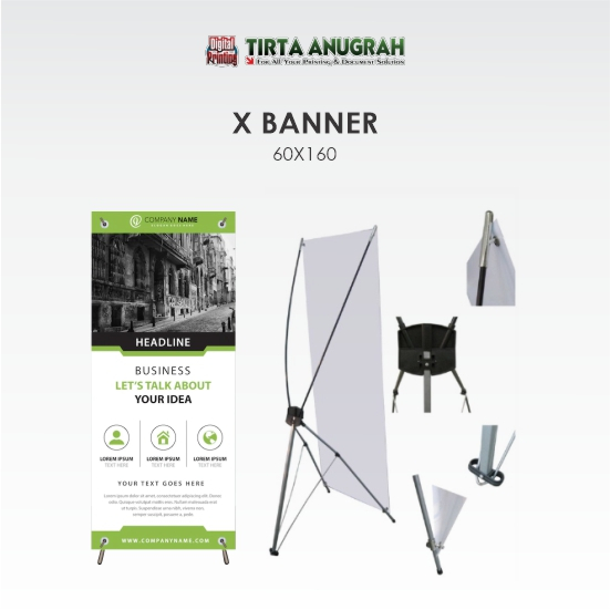 X Banner/Y Banner Standing Banner Wedding Graduation Flexy Korea 440gsm