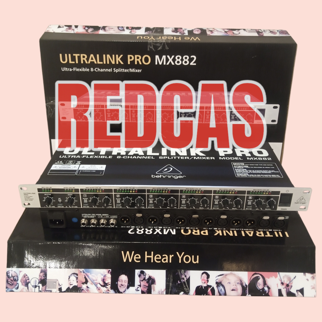 BEHRINGER MX882 ULTRALINK PRO SPLITTER MX 882