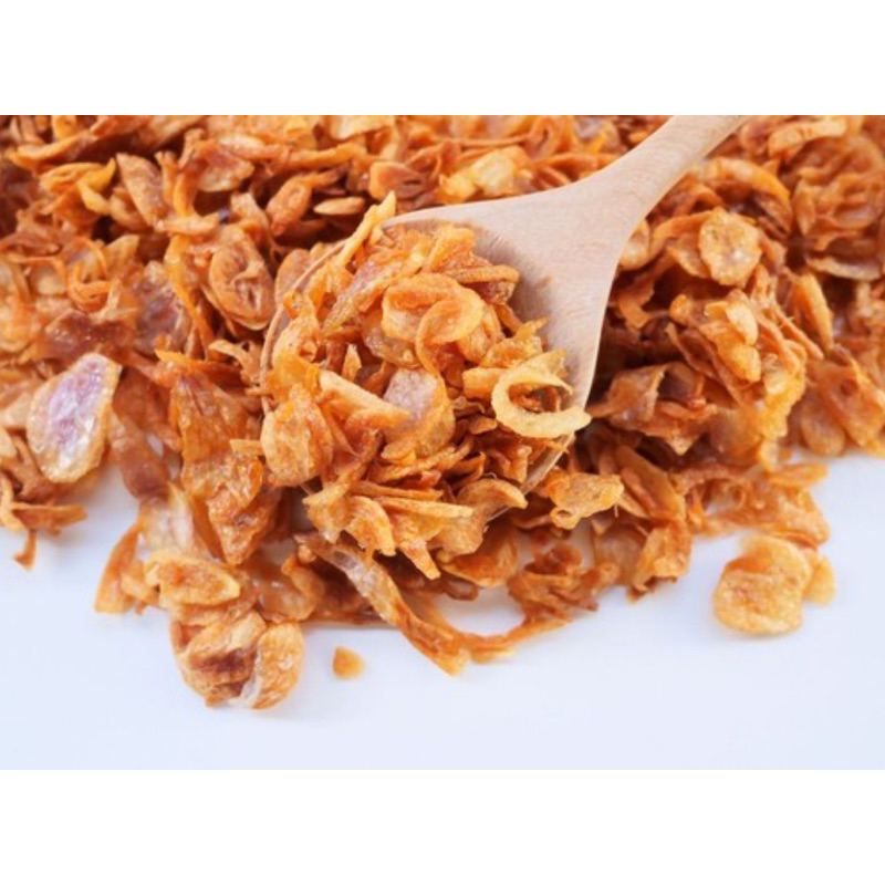 

BAWANG GORENG 1KG ASLI SETELAH DI GORENG 400GR