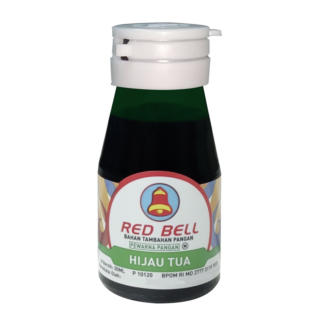 

Pewarna Cair Redbell Hijau Tua 30ml