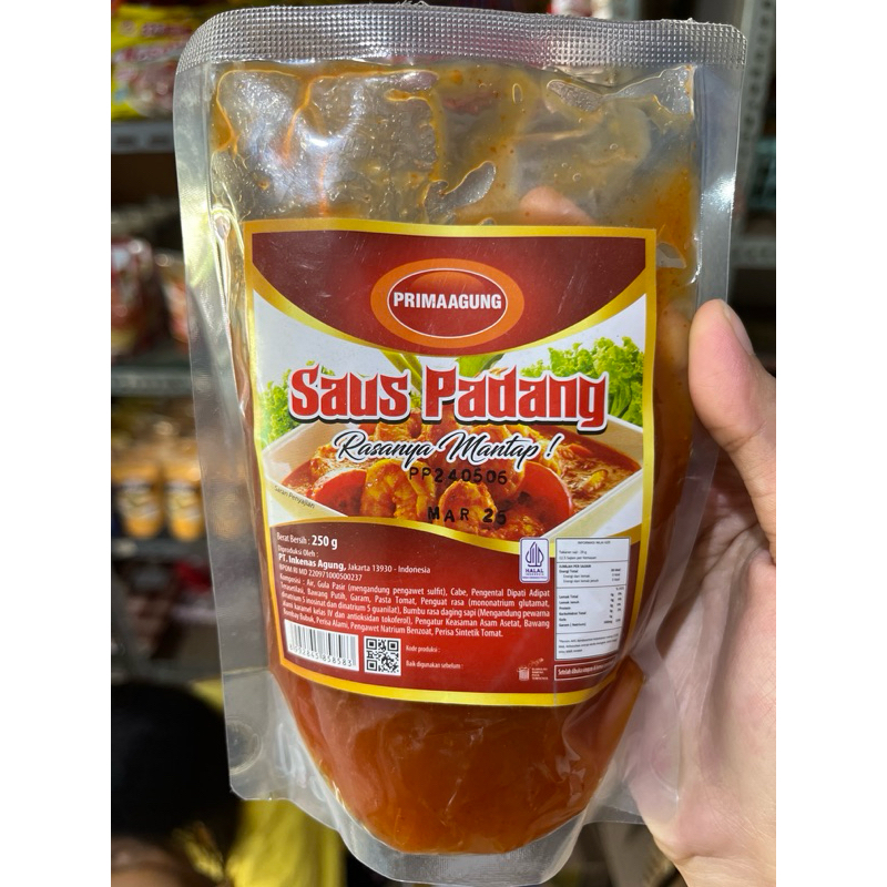 

SAUS PADANG PRIMA AGUNG 250GR