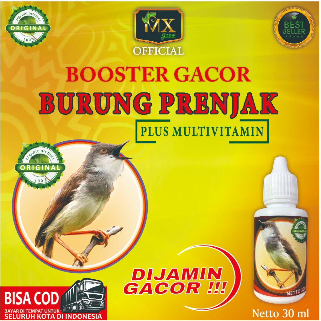 Booster Gacor Burung Prenjak / Vitamin Burung Prenjak