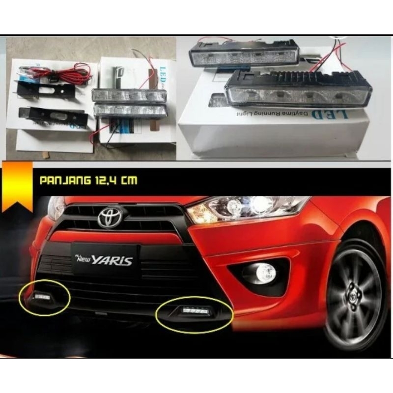 Led DRL Yaris lampu led drl yaris