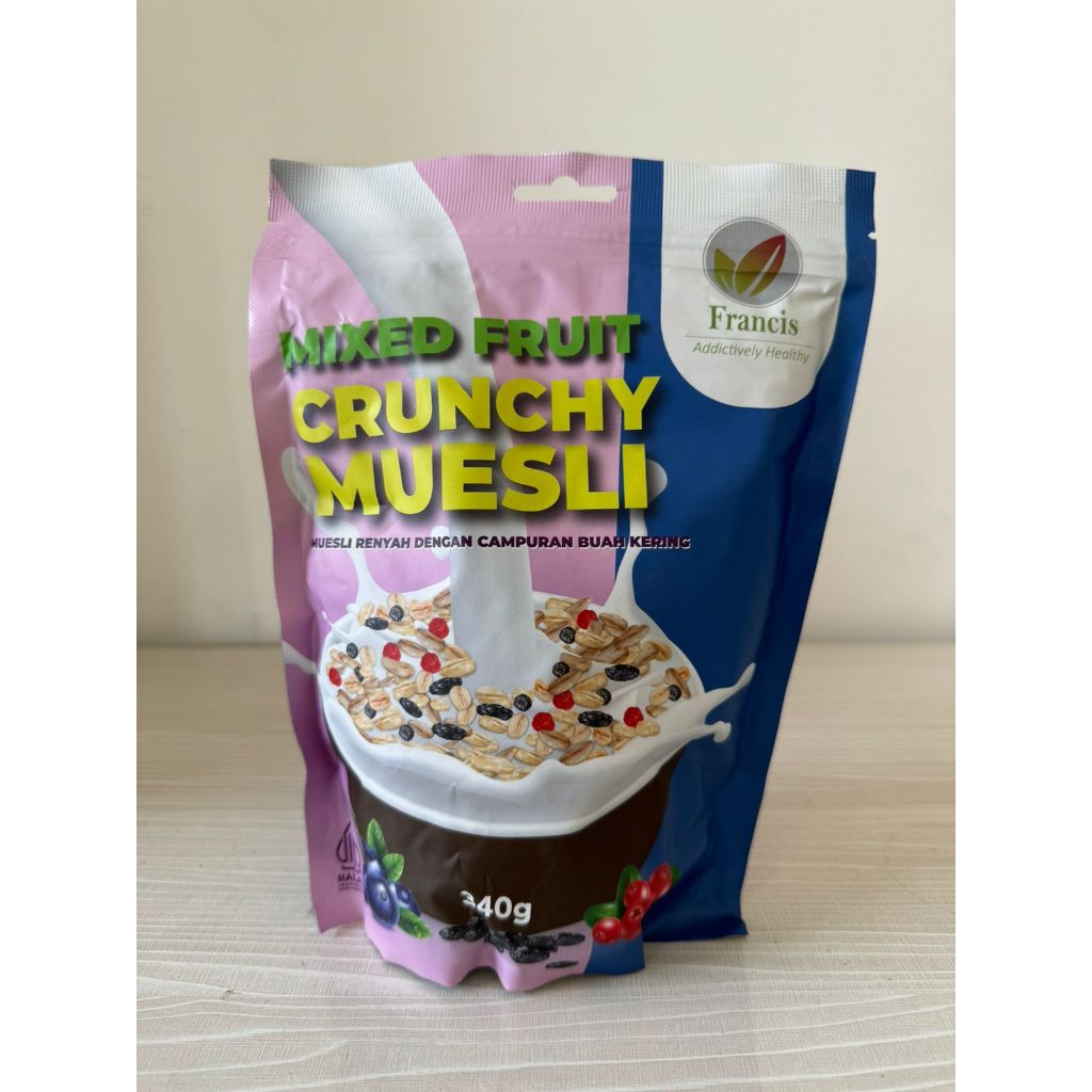 

Mixed Fruit Crunchy Muesli Francis Organic 340 G