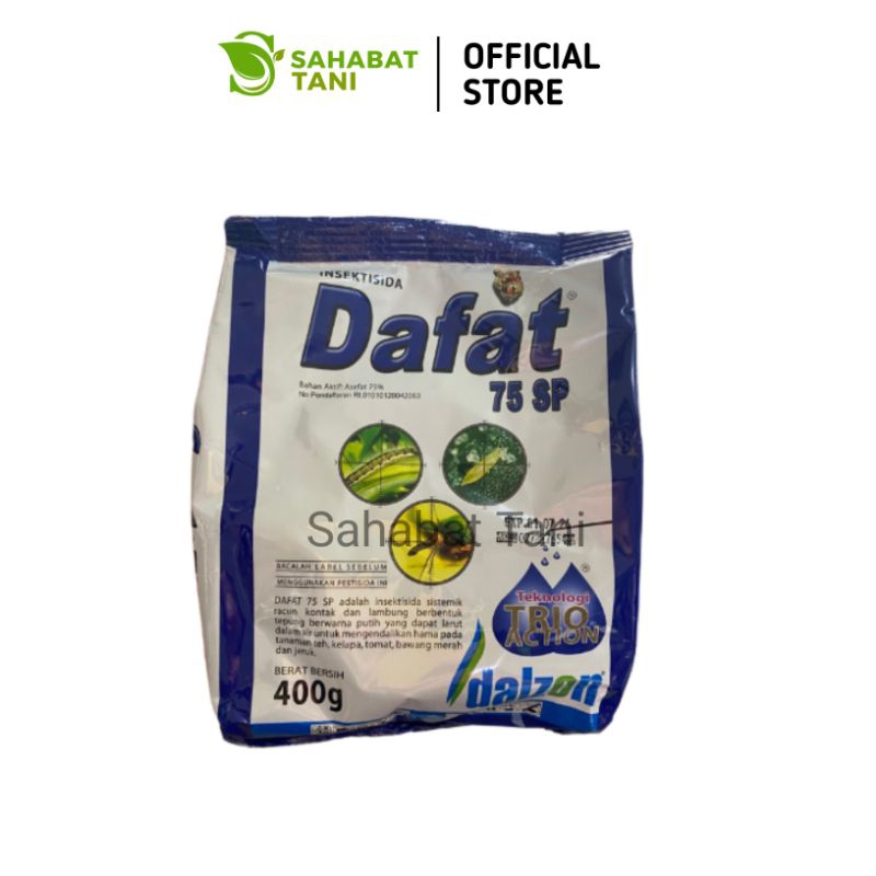 Insektisida Dafat 75 SP 400 Gram Bahan Aktif Asefat