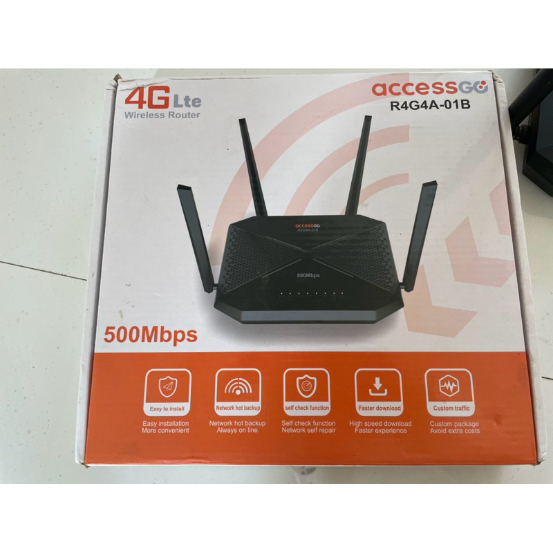 Router 4G ACCESSGO R4G4A-01B 500Mbps
