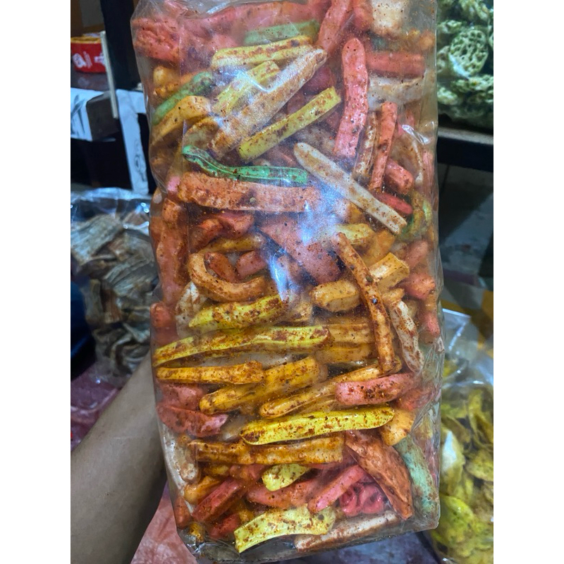 

kerupuk seblak beton500gram