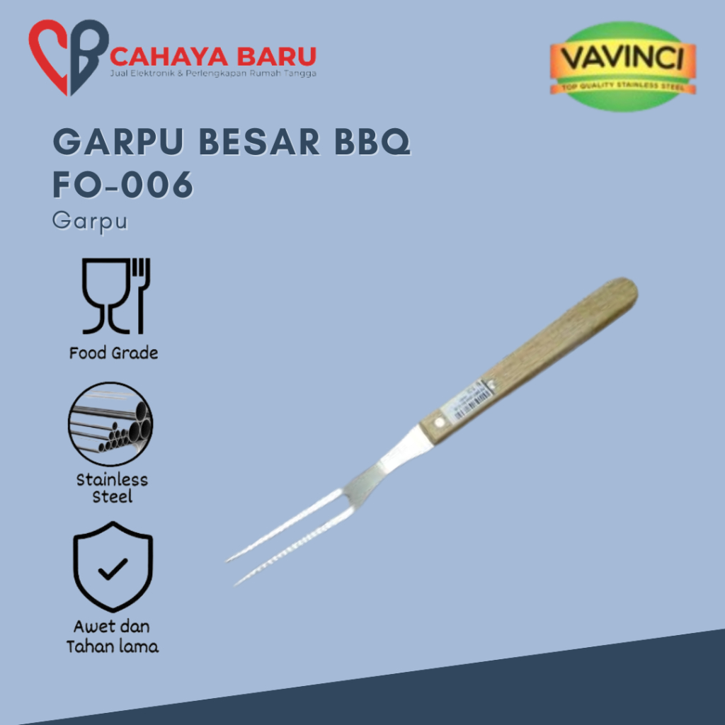 VAVINCI GARPU BESAR BBQ FO-006