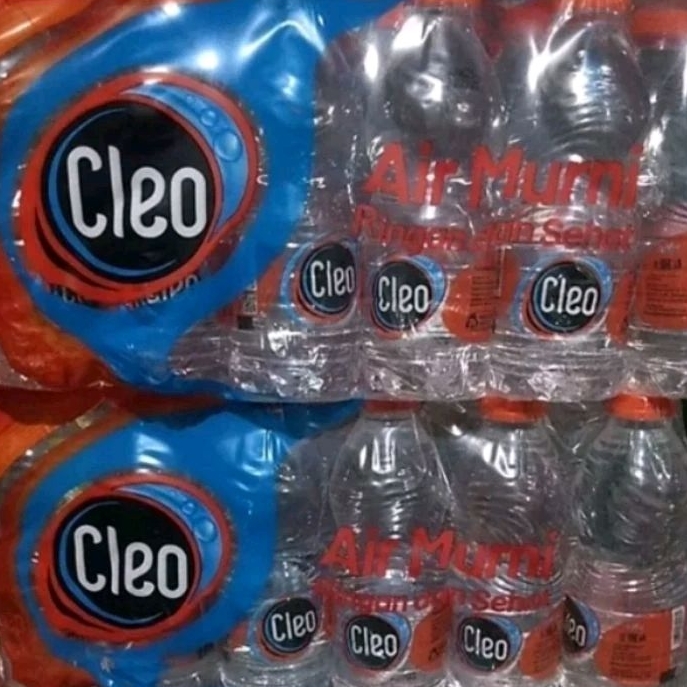 

Cleo air mineral botol mini 220ml 1pack isi 24 botol