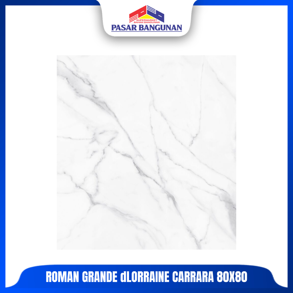 Roman Granit Grande dLorraine Carrara 80x80