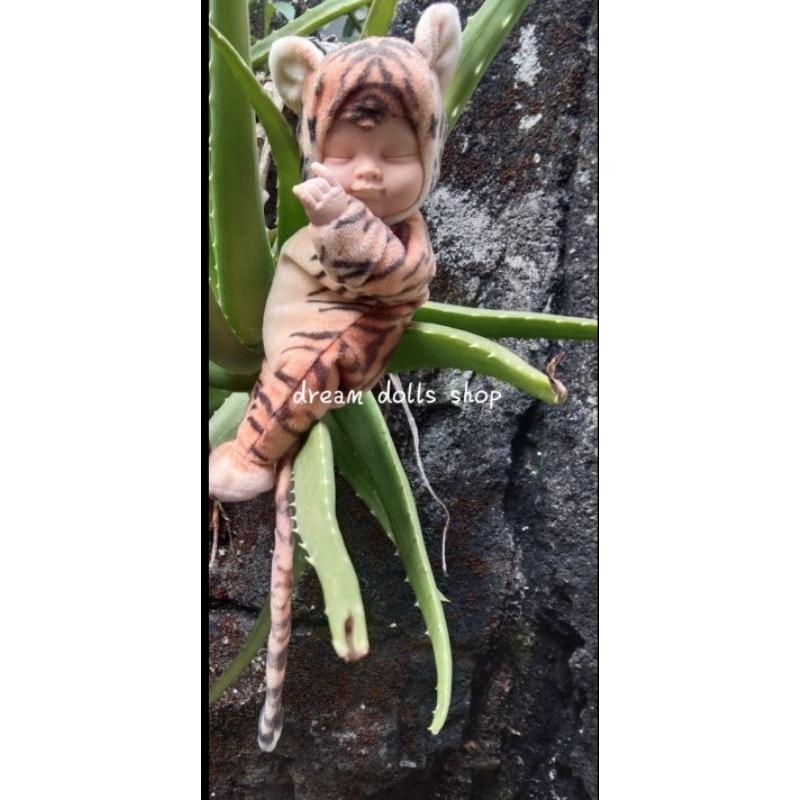 boneka bayi anne geddes macan